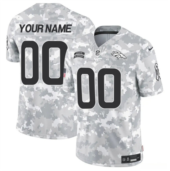 Custom Denver Broncos Vapor F.U.S.E. Limited Jersey